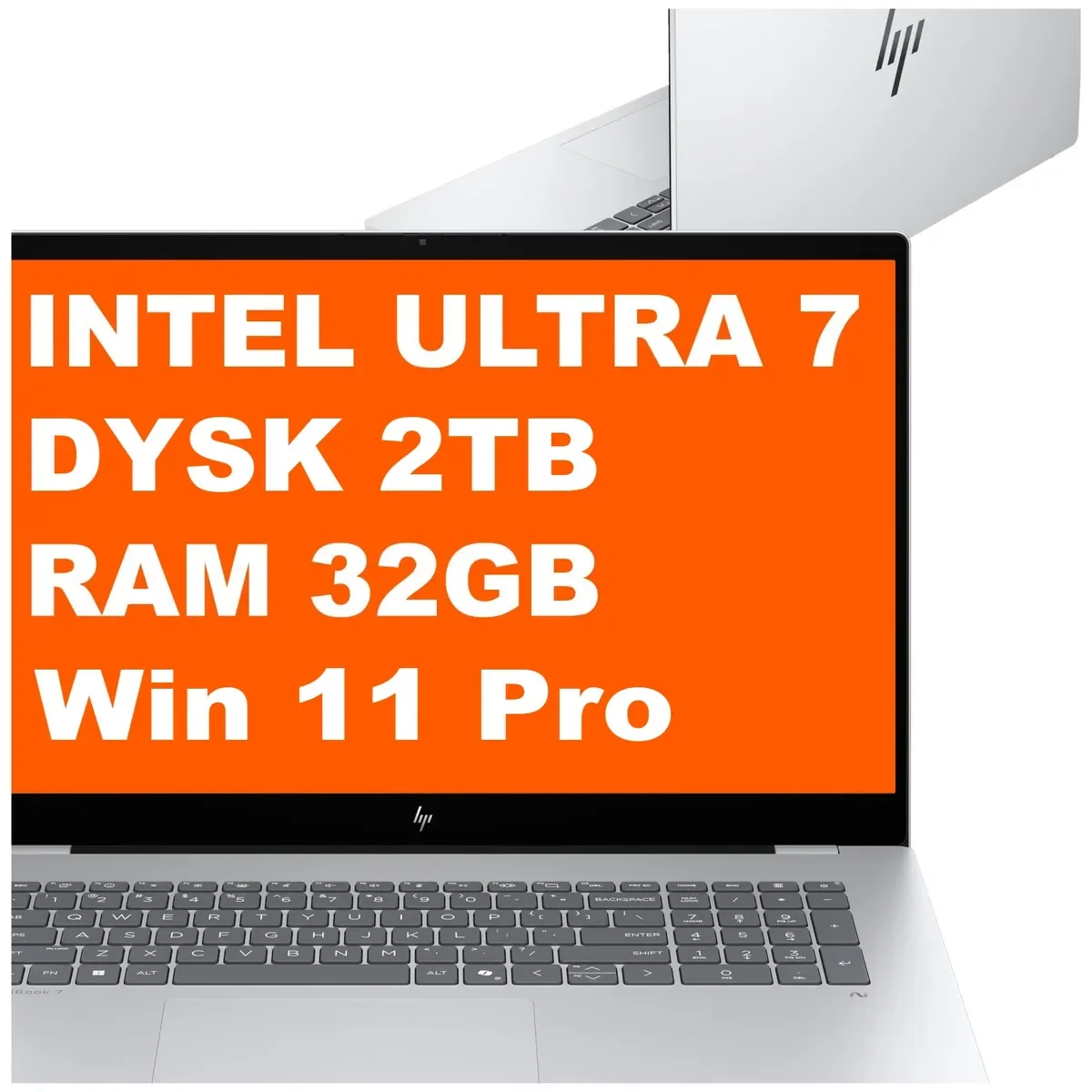 HP OmniBook 7 NGAI 17-dc0002na / BG3X8EA / Ultra 7 / 32GB/2TB / Intel Arc / FullHD / Win 11 Pro / Srebrny BG3X8EA_32GB_2000SSD_W11P