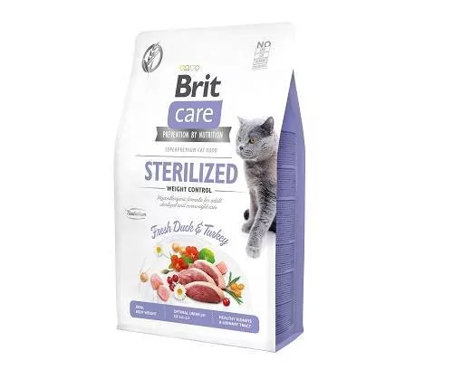 Brit Care Cat Grain Free Sterilized Weight Control 7 kg