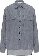 Koszule damskie - usha BLUE LABEL Koszula damska 19610952, morski, M - miniaturka - grafika 1