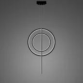 Lampy sufitowe - Wisząca lampa LINEA No.5 o średnicy 60/40 cm marki Altavola Design - miniaturka - grafika 1