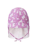 Czapki dla dzieci - Reima Czapka z daszkiem Moomin Solskydd 5300269A Różowy - miniaturka - grafika 1