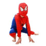 Stroje karnawałowe - Mssugar Strój dla dziewczynek Spiderman Zoro Zestaw kostiumów cosplayowych dla dzieci w wieku 3-7 lat Czerwony niebieski Spiderman 6-7 Years - miniaturka - grafika 1
