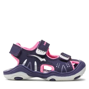 Sandały Bagheera Flux 86552-10-C5441 Fioletowy - Buty dla dziewczynek - miniaturka - grafika 1