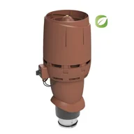 Akcesoria i części do okapów - VILPE wentylator dachowy ECO FLOW 125P/500 CEGLASTY - miniaturka - grafika 1