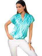 Bluzki damskie - Heine Bluzka w kolorze turkusowym - miniaturka - grafika 1