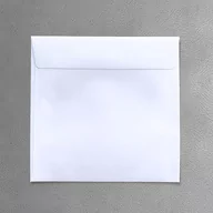 Koperty - KOPERTA biała ozdobna (156x156mm) - miniaturka - grafika 1