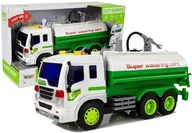 Samochody i pojazdy dla dzieci - Import LEANToys Auto Cysterna z Armatką na Wodną na Baterie Dźwięki 1:16 - miniaturka - grafika 1