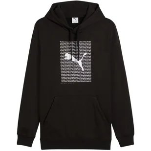 Bluza Męska Puma Ess Logo Lab Hoodie Fl Czarna 684669 01 L - Bluzy męskie - miniaturka - grafika 1