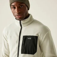 Bluzy sportowe męskie - Regatta Polar męski rozsuwany Frankie Szary, Rozmiar: 5XL - miniaturka - grafika 1