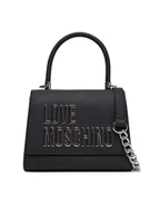 Torebki damskie - LOVE MOSCHINO Torebka JC4024PP1NKD000B Czarny - miniaturka - grafika 1