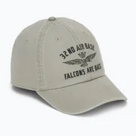 Czapki damskie - Czapka z daszkiem męska Aeronautica Militare HA1252UCT02476 dried sage WYSYŁKA W 24H 30 DNI NA ZWROT - miniaturka - grafika 1