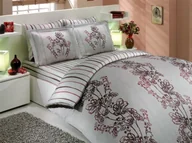 Pościel - Pościel satyna bawełniana SACHA BORDO - miniaturka - grafika 1