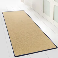Dywany - Dywan na wymiar Salvador naturalna osnowa: niebieski 200x200 cm - miniaturka - grafika 1