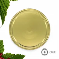 Pojemniki kuchenne - Wieczko do słoików 82-6 10szt Złote RSB Z-82 - miniaturka - grafika 1