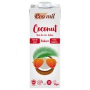 Napoje roślinne - Ecomil Napój kokosowy bez dodatku cukru bezglutenowy Zestaw 6 x 1 L Bio - miniaturka - grafika 1