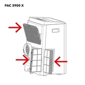 Akcesoria do wentylacji i klimatyzacji - Trotec PAC 3900 X filtr powietrza - miniaturka - grafika 1