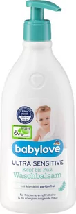 Babylove Żel do Mycia Ultra Sensitive do Skóry Wrażliwej - Balsamy i oliwki dla dzieci - miniaturka - grafika 1