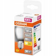 Żarówki LED - Osram Classic P żarówka LED E27 4W 2 700 K matowa - miniaturka - grafika 1