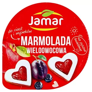 Jamar Marmolada wieloowocowa 250 g - Konfitury, marmolady, powidła - miniaturka - grafika 1