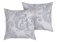 Poszewki na poduszki - LIVARNO home Dwustronne poszewki na poduszki z mikrowłókna satynowego, 40 x 40 cm, 2 sztuki (Paisley) - miniaturka - grafika 1