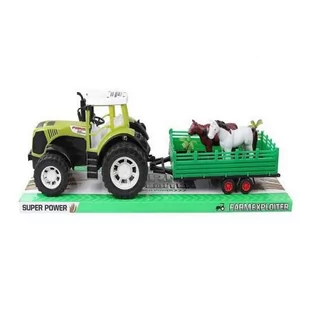 Traktor Z Przyczepą 63746 Artyk - Samochody i pojazdy dla dzieci - miniaturka - grafika 1