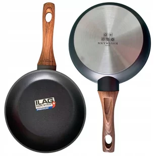 PATELNIA GRANITOWA POWŁOKA ILAG NON-STICK 28CM INDUKCJA GAZ KARL HAUSMANN - Patelnie - miniaturka - grafika 1