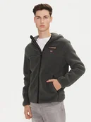 Bluzy męskie - Napapijri Polar T-Tynik NP0A4IA8 Zielony Regular Fit - miniaturka - grafika 1