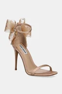 Sandały damskie - Steve Madden sandały Nikole kolor złoty SM11003195 - miniaturka - grafika 1