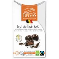 Czekolada - Fair Trade BELGIJSKIE CZEKOLADKI GORZKA CZEKOLADA 82% BEZGLUTENOWE BIO 100 g - BELVAS - miniaturka - grafika 1