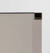 Zawiasy, okucia i inne akcesoria - Uchwyt meblowy krawędziowy Jey2 397 Aluminiowy Czarny - miniaturka - grafika 1