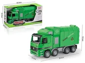 Samochody i pojazdy dla dzieci - Śmieciarka zielona - ADAR - miniaturka - grafika 1