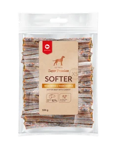 MACED Super Premium Softer Wołowina z marchewką MINI 500g (Economy Pack) - Przysmaki dla psów - miniaturka - grafika 1