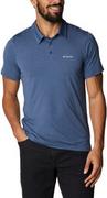 Koszulki męskie - Columbia Tech Trail Polo Shirt 1768701479 Rozmiar: M - miniaturka - grafika 1