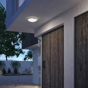 Lampy ogrodowe - Philips Doris zewnętrzna LED IP54 4 000 K nikiel - miniaturka - grafika 1