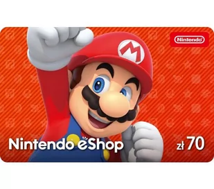Doładowanie Nintendo eShop 70zł - Startery i doładowania - miniaturka - grafika 1