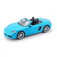 Samochody i pojazdy dla dzieci - Bburago Autko Porsche 718 Boxster 1:24 21087 $$ - miniaturka - grafika 1