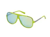 Okulary przeciwsłoneczne - Okulary GUESS GO00060-6495X. Okulary przeciwsłoneczne, Kolor zielony. Mężczyzna. - miniaturka - grafika 1