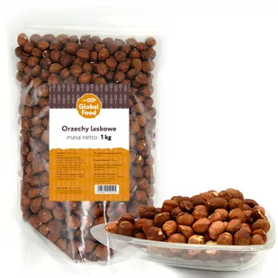 ORZECHY LASKOWE ŁUSKANE GLOBAL FOOD 1kg 1000g - Orzechy i nasiona - miniaturka - grafika 1