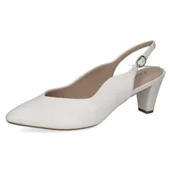Czółenka - Caprice Damskie czółenka 9-29603-44, białe perlato, 39 EU, White Perlato, 39 eu - miniaturka - grafika 1