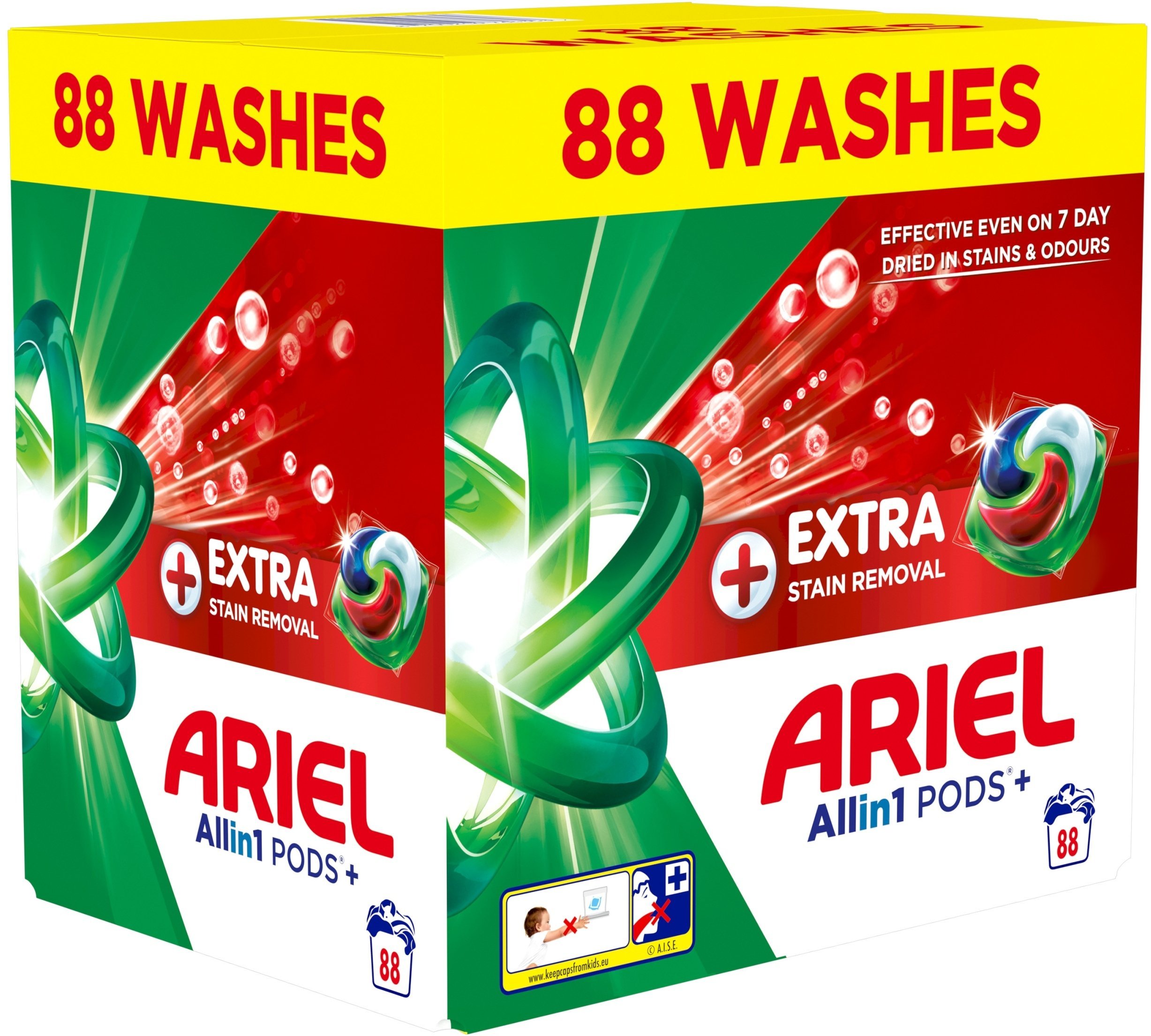 Ariel ARIEL EXTRA CLEAN LAUNDRY CAP 88PCS