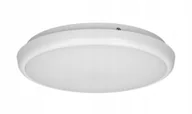 Lampy sufitowe - Plafon okrągły Adviti 26,5 x 4 cm biały - miniaturka - grafika 1