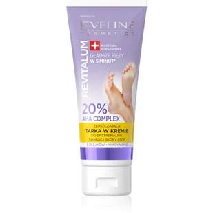 Eveline Cosmetics Revitalum Złuszczająca tarka w kremie do stóp 75ml - Peelingi do ciała - miniaturka - grafika 1