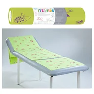 Kosmetyczne akcesoria jednorazowe - Podkład dla dzieci na rolce 50cm x 50cm limonkowy podfoliowany 54g Its4kids 80szt - miniaturka - grafika 1