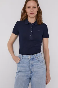 Lacoste Polo - Koszulki i topy damskie - miniaturka - grafika 1