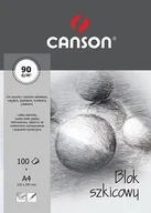 Szkolne artykuły papiernicze - Canson Blok rysunkowy STUDENT A3 90g. 50k. - miniaturka - grafika 1