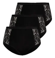 Komplety bielizny - Wielopak majtek bawełnianych Loren czarny, Teyli - miniaturka - grafika 1