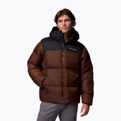 Sport OUTLET - Kurtka ocieplana męska Columbia Puffect II Hooded tobacco/black WYSYŁKA W 24H 30 DNI NA ZWROT - miniaturka - grafika 1