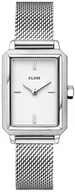 Zegarki damskie - Zegarek Cluse CW11509 Fluette Steel White Silver - miniaturka - grafika 1