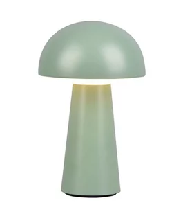 Trio Leuchten Lampa stołowa zielona z akumulatorem LED i 3-stopniowym dotykowym ściemniaczem IP44 - Daniel - Lampy stojące - miniaturka - grafika 1