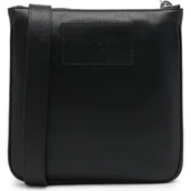 Torby męskie - Emporio Armani Skórzana reporterka - miniaturka - grafika 1